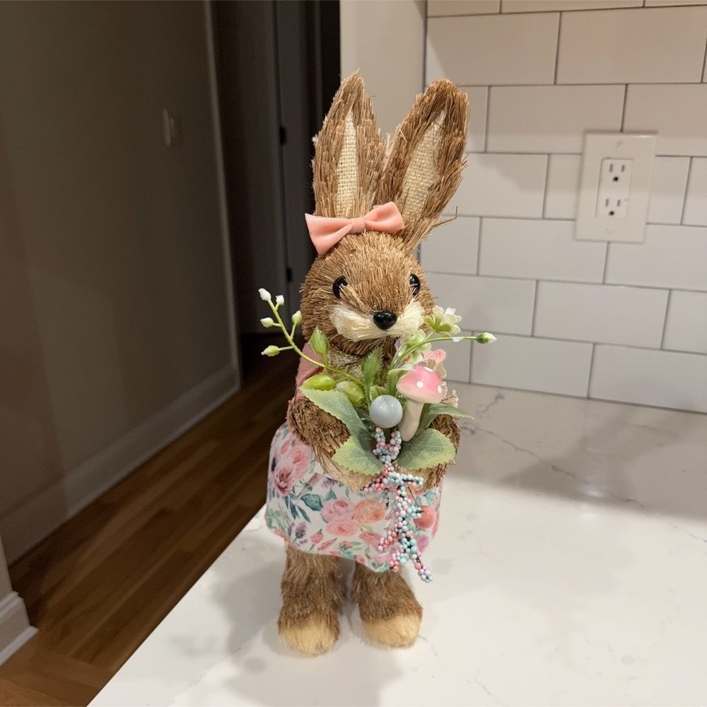 Easter Bunny Pink Floral